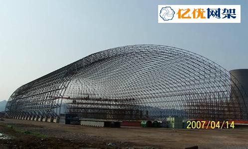 侯马料棚网架